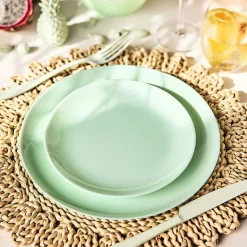 Luminarc Assiette à dessert 19 cm Diwali Paradise Green><noscript><img width=