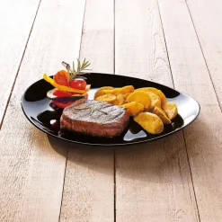 Luminarc Assiette à steak noire 30 cm Friend's Time><noscript><img width=