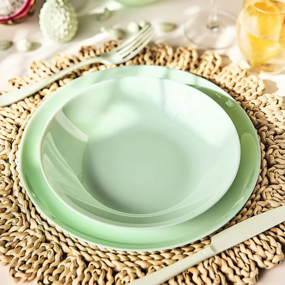 Luminarc Assiette creuse 20 cm Diwali Paradise Green> Assiettes Creuses