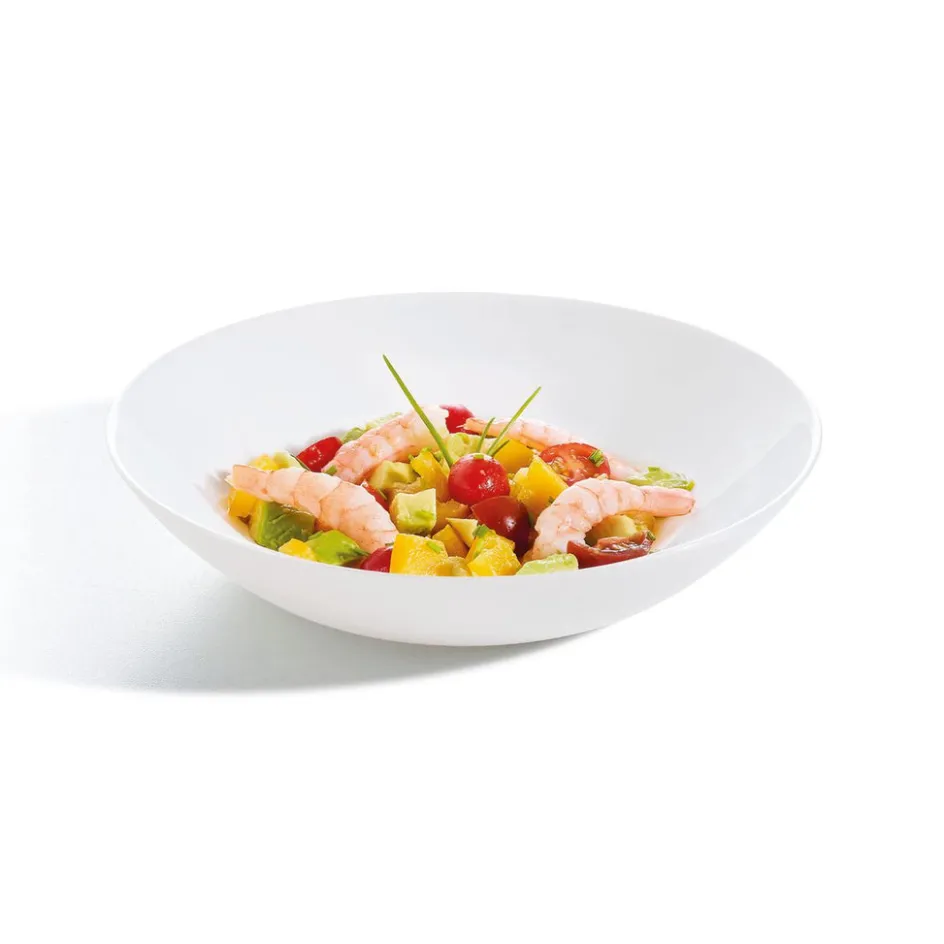 Luminarc Assiette creuse blanche 20 cm Diwali> Assiettes Creuses
