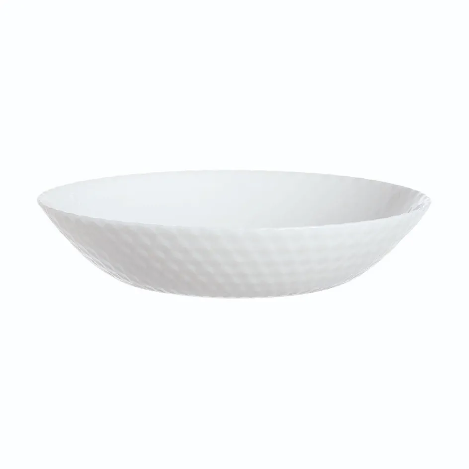 Luminarc Assiette creuse blanche 20 cm Pampille> Assiettes Creuses