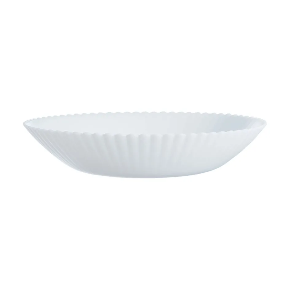 Luminarc Assiette creuse blanche 20 cm Bloom> Assiettes Creuses