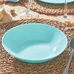 Luminarc Assiette creuse turquoise 20 cm Pampille><noscript><img width=