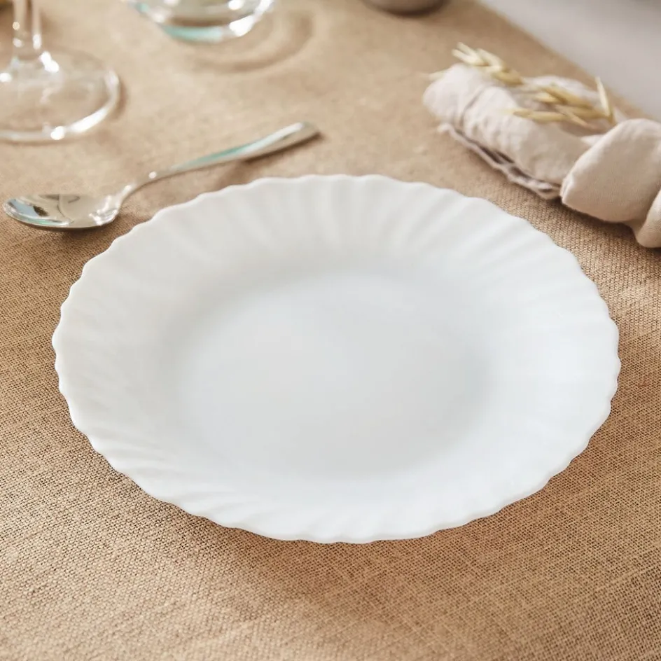 Luminarc Assiette dessert blanche 19 cm Feston> Assiettes À Dessert
