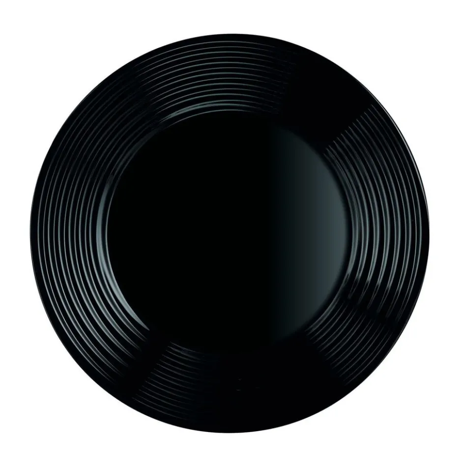 Luminarc Assiette noire 25 cm Harena> Assiettes Plates