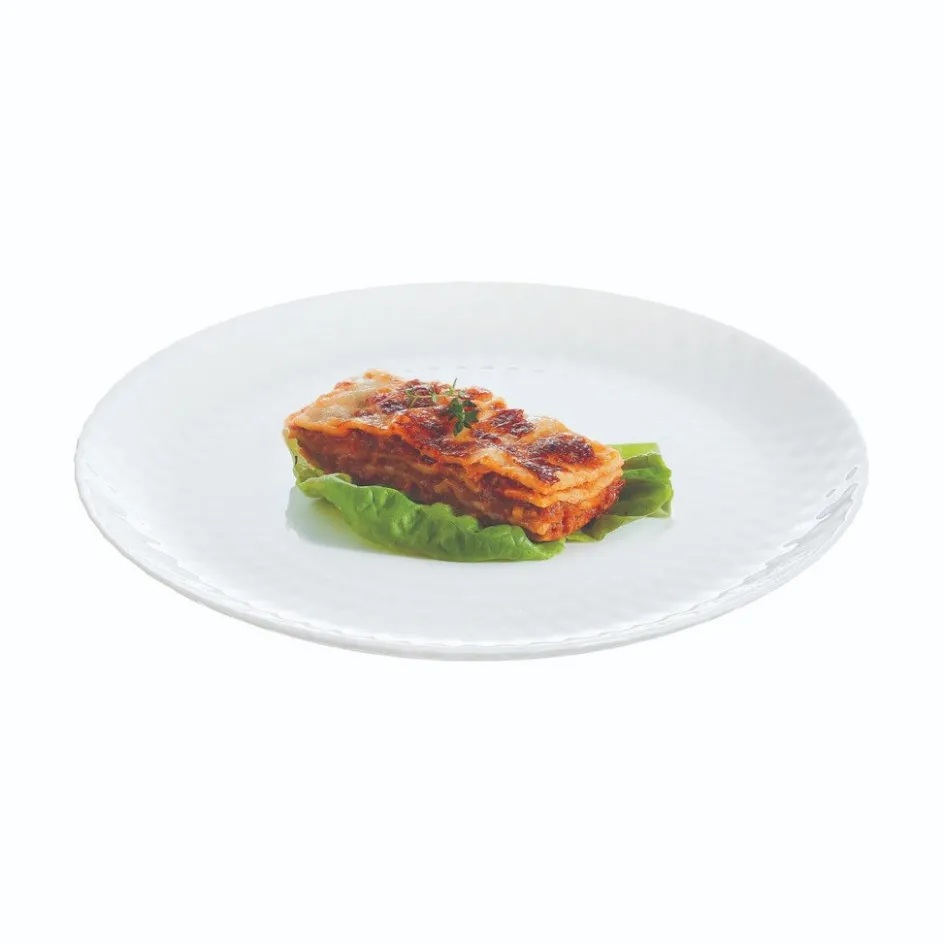 Luminarc Assiette plate blanche 25 cm Pampille> Assiettes Plates