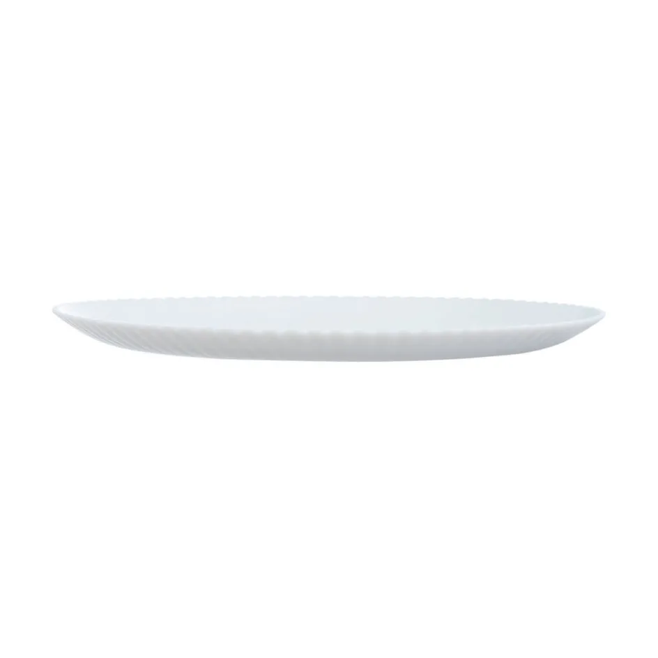 Luminarc Assiette plate blanche 25 cm Bloom> Assiettes Plates