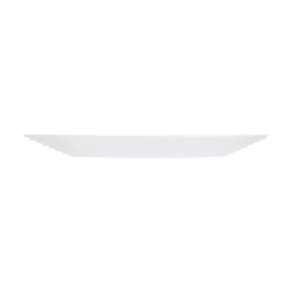 Luminarc Assiette plate blanche 25 cm Harena> Assiettes Plates