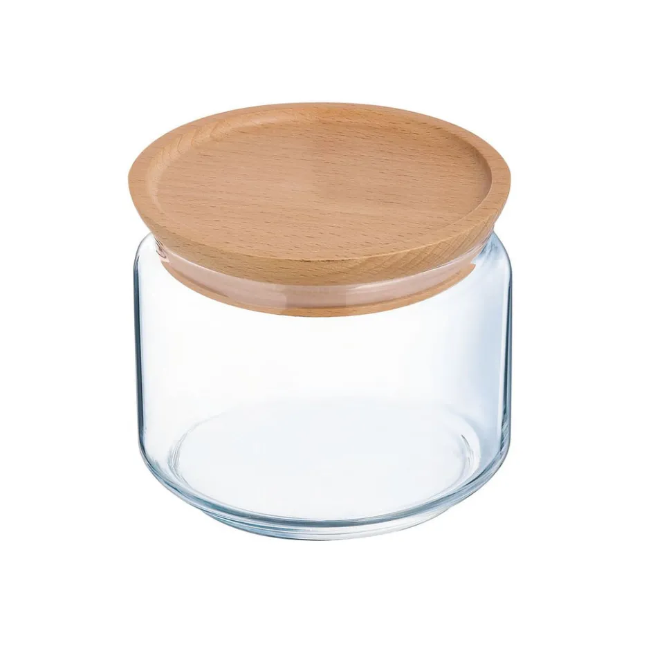 Luminarc Bocal 50 cl Pure Jar Wood> Bocaux & Pots