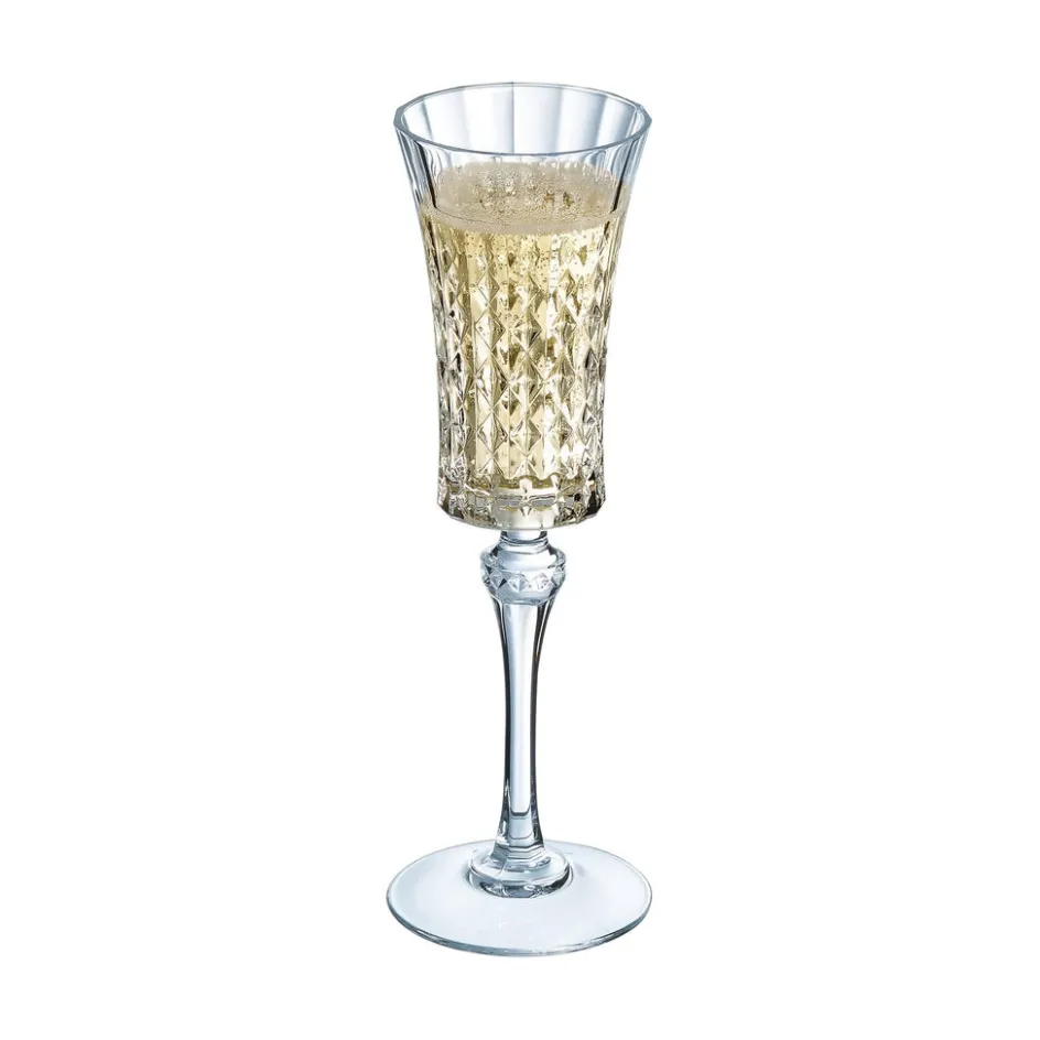 Cristal d'Arques Flûte 15 cl Lady Diamond> Flûtes À Champagne
