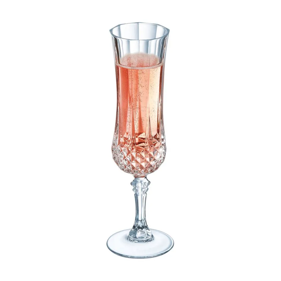 Cristal d'Arques Flûte 12 cl Longchamp> Flûtes À Champagne