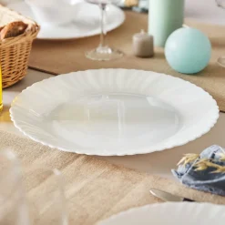 Luminarc Plat blanc 30 cm Feston><noscript><img width=