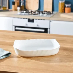 Luminarc Plat de cuisson blanc 29 x 23 cm Smart Cuisine Trianon><noscript><img width=