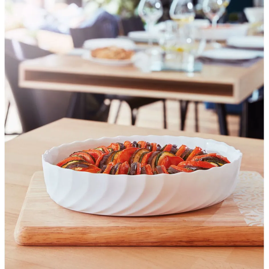 Luminarc Plat de cuisson blanc 22,3 x 17 cm Smart Cuisine Trianon> Plats À Four