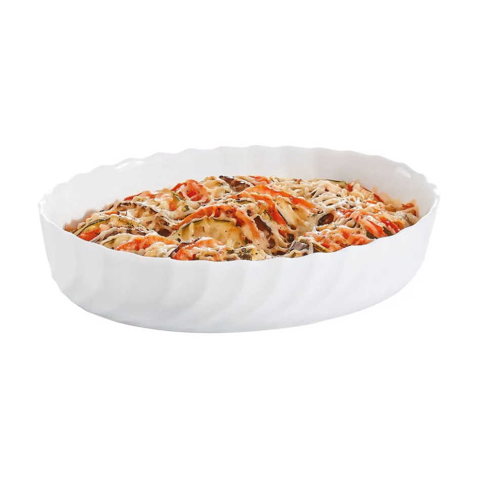 Luminarc Plat de cuisson blanc 22,3 x 17 cm Smart Cuisine Trianon> Plats À Four