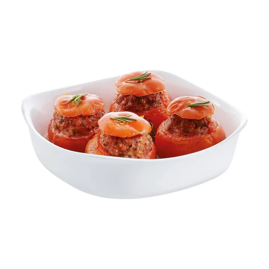 Luminarc Plat de cuisson blanc 29 x 29 cm Smart Cuisine Carine> Plats À Four
