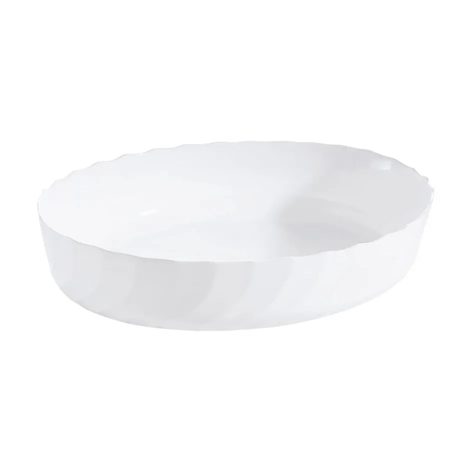 Luminarc Plat de cuisson blanc 36,9 x 28,6 cm Smart Cuisine Trianon> Plats À Four