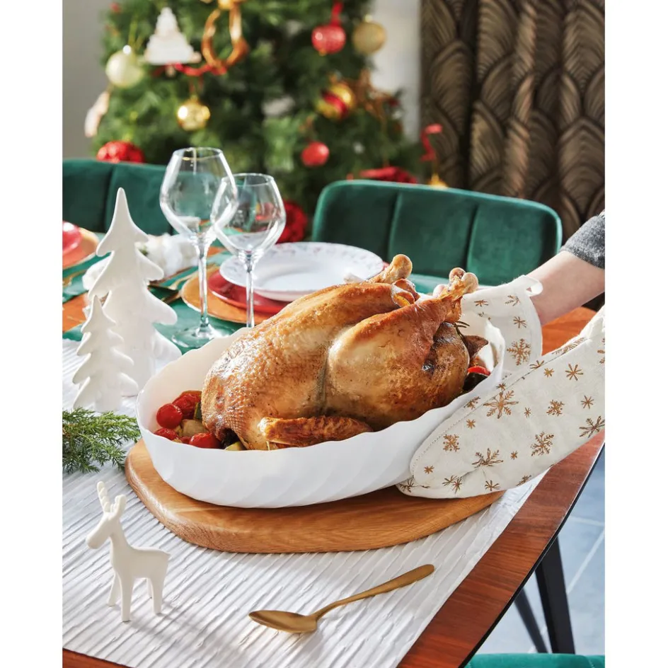 Luminarc Plat de cuisson blanc 36,9 x 28,6 cm Smart Cuisine Trianon> Plats À Four