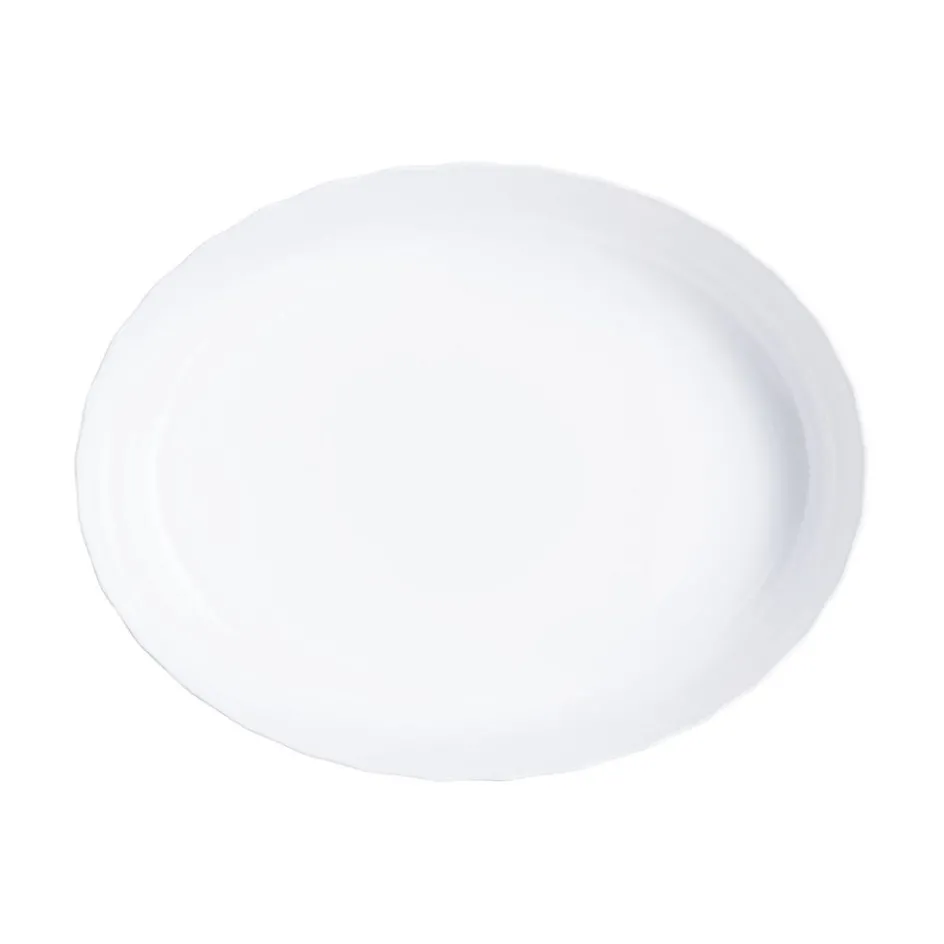 Luminarc Plat de cuisson blanc 36,9 x 28,6 cm Smart Cuisine Trianon> Plats À Four