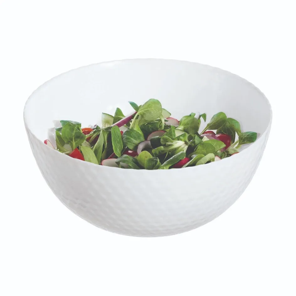 Luminarc Saladier blanc 24 cm Pampille> Saladiers