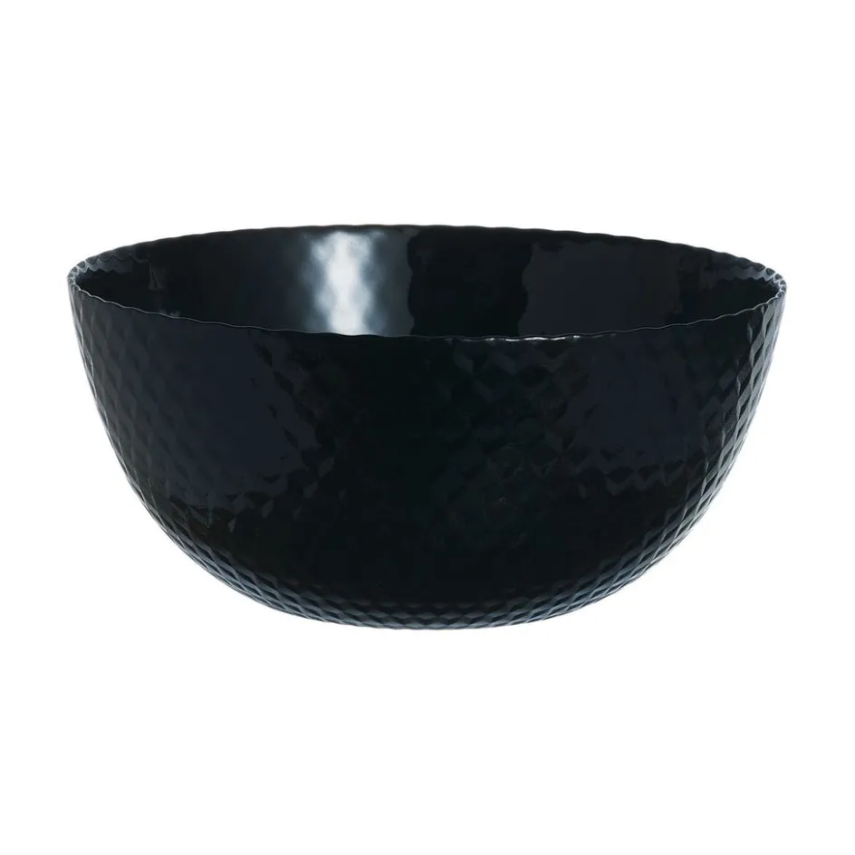 Luminarc Saladier noir 24 cm Pampille> Saladiers