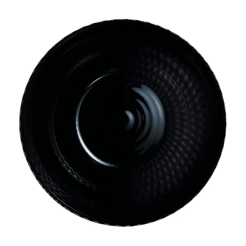 Luminarc Saladier noir 24 cm Pampille> Saladiers