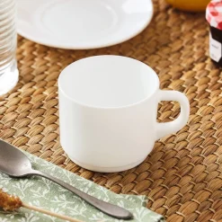 Luminarc Tasse blanche 22 cl Empilable><noscript><img width=